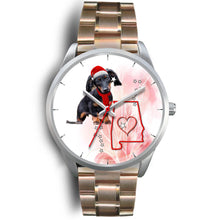 Load image into Gallery viewer, Cute Dachshund Alabama Christmas Special Wrist Watch-Free Shipping