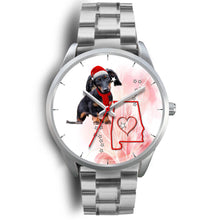 Load image into Gallery viewer, Cute Dachshund Alabama Christmas Special Wrist Watch-Free Shipping