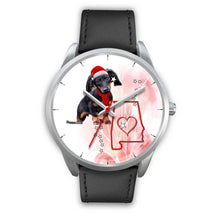Load image into Gallery viewer, Cute Dachshund Alabama Christmas Special Wrist Watch-Free Shipping
