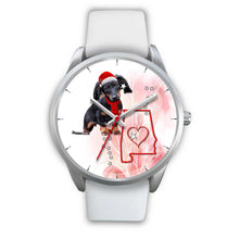Load image into Gallery viewer, Cute Dachshund Alabama Christmas Special Wrist Watch-Free Shipping