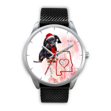 Load image into Gallery viewer, Cute Dachshund Alabama Christmas Special Wrist Watch-Free Shipping