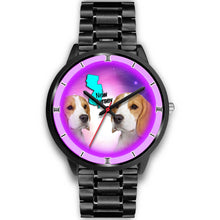 Load image into Gallery viewer, Cute Beagle Dog New Jersey Christmas Special Limited Edition Wrist Watch-Free Shipping