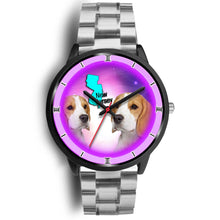 Load image into Gallery viewer, Cute Beagle Dog New Jersey Christmas Special Limited Edition Wrist Watch-Free Shipping