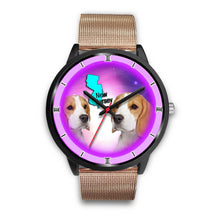 Load image into Gallery viewer, Cute Beagle Dog New Jersey Christmas Special Limited Edition Wrist Watch-Free Shipping