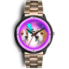 Load image into Gallery viewer, Cute Beagle Dog New Jersey Christmas Special Limited Edition Wrist Watch-Free Shipping