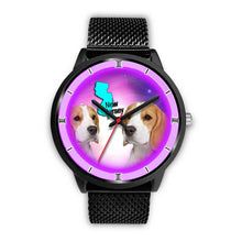 Load image into Gallery viewer, Cute Beagle Dog New Jersey Christmas Special Limited Edition Wrist Watch-Free Shipping