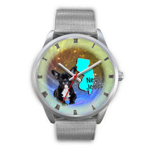 Load image into Gallery viewer, Cute French Bulldog New Jersey Christmas Special Wrist Watch-Free Shipping