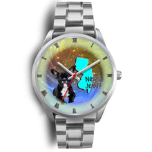 Load image into Gallery viewer, Cute French Bulldog New Jersey Christmas Special Wrist Watch-Free Shipping