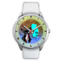 Load image into Gallery viewer, Cute French Bulldog New Jersey Christmas Special Wrist Watch-Free Shipping