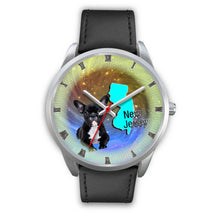 Load image into Gallery viewer, Cute French Bulldog New Jersey Christmas Special Wrist Watch-Free Shipping