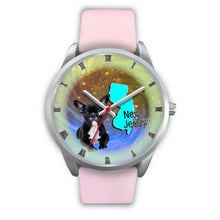 Load image into Gallery viewer, Cute French Bulldog New Jersey Christmas Special Wrist Watch-Free Shipping