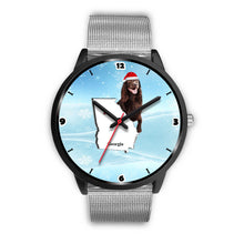 Load image into Gallery viewer, Boykin Spaniel Georgia Christmas Special Wrist Watch-Free Shipping