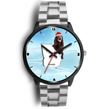 Load image into Gallery viewer, Boykin Spaniel Georgia Christmas Special Wrist Watch-Free Shipping