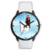 Load image into Gallery viewer, Boykin Spaniel Georgia Christmas Special Wrist Watch-Free Shipping