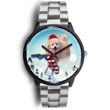 Load image into Gallery viewer, Cute Pomeranian Florida Christmas Special Wrist Watch-Free Shipping