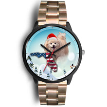 Load image into Gallery viewer, Cute Pomeranian Florida Christmas Special Wrist Watch-Free Shipping