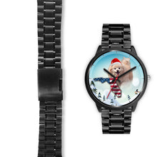 Load image into Gallery viewer, Cute Pomeranian Florida Christmas Special Wrist Watch-Free Shipping