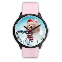 Load image into Gallery viewer, Cute Pomeranian Florida Christmas Special Wrist Watch-Free Shipping