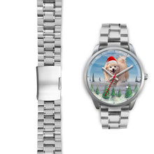 Load image into Gallery viewer, Cute Pomeranian Dog Christmas Special Wrist Watch-Free Shipping