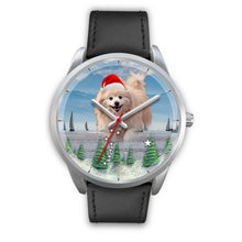 Load image into Gallery viewer, Cute Pomeranian Dog Christmas Special Wrist Watch-Free Shipping