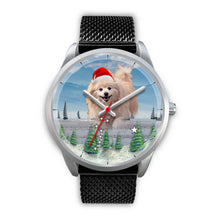 Load image into Gallery viewer, Cute Pomeranian Dog Christmas Special Wrist Watch-Free Shipping