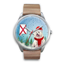 Load image into Gallery viewer, Cute Havanese Dog Alabama Christmas Special Wrist Watch-Free Shipping
