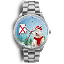 Load image into Gallery viewer, Cute Havanese Dog Alabama Christmas Special Wrist Watch-Free Shipping