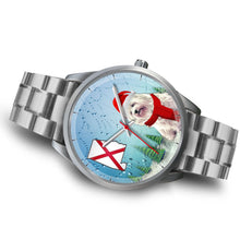 Load image into Gallery viewer, Cute Havanese Dog Alabama Christmas Special Wrist Watch-Free Shipping