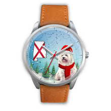 Load image into Gallery viewer, Cute Havanese Dog Alabama Christmas Special Wrist Watch-Free Shipping