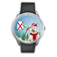 Load image into Gallery viewer, Cute Havanese Dog Alabama Christmas Special Wrist Watch-Free Shipping