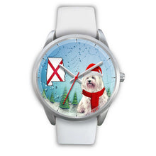 Load image into Gallery viewer, Cute Havanese Dog Alabama Christmas Special Wrist Watch-Free Shipping