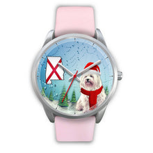 Load image into Gallery viewer, Cute Havanese Dog Alabama Christmas Special Wrist Watch-Free Shipping