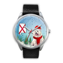 Load image into Gallery viewer, Cute Havanese Dog Alabama Christmas Special Wrist Watch-Free Shipping