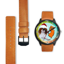 Load image into Gallery viewer, Cavalier King Charles Spaniel Dog New Jersey Christmas Special Wrist Watch-Free Shipping