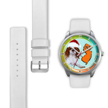 Load image into Gallery viewer, Cute Cavalier King Charles Spaniel Dog New Jersey Christmas Special Wrist Watch-Free Shipping