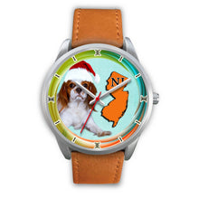 Load image into Gallery viewer, Cute Cavalier King Charles Spaniel Dog New Jersey Christmas Special Wrist Watch-Free Shipping