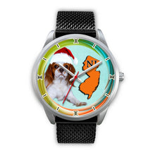Load image into Gallery viewer, Cute Cavalier King Charles Spaniel Dog New Jersey Christmas Special Wrist Watch-Free Shipping