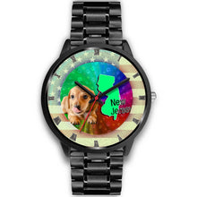 Load image into Gallery viewer, Cute Dachshund Puppy New Jersey Christmas Special Wrist Watch-Free Shipping