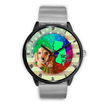 Load image into Gallery viewer, Cute Dachshund Puppy New Jersey Christmas Special Wrist Watch-Free Shipping