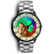 Load image into Gallery viewer, Cute Dachshund Puppy New Jersey Christmas Special Wrist Watch-Free Shipping