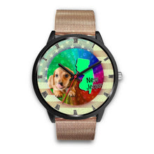Load image into Gallery viewer, Cute Dachshund Puppy New Jersey Christmas Special Wrist Watch-Free Shipping