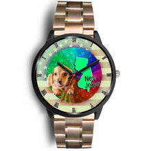 Load image into Gallery viewer, Cute Dachshund Puppy New Jersey Christmas Special Wrist Watch-Free Shipping