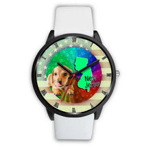 Load image into Gallery viewer, Cute Dachshund Puppy New Jersey Christmas Special Wrist Watch-Free Shipping