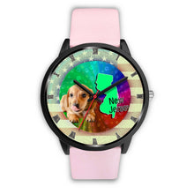 Load image into Gallery viewer, Cute Dachshund Puppy New Jersey Christmas Special Wrist Watch-Free Shipping