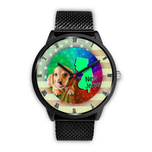 Load image into Gallery viewer, Cute Dachshund Puppy New Jersey Christmas Special Wrist Watch-Free Shipping