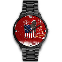 Load image into Gallery viewer, Bouvier des Flandres Dog Georgia Christmas Special Wrist Watch-Free Shipping