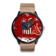 Load image into Gallery viewer, Bouvier des Flandres Dog Georgia Christmas Special Wrist Watch-Free Shipping