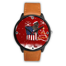 Load image into Gallery viewer, Bouvier des Flandres Dog Georgia Christmas Special Wrist Watch-Free Shipping
