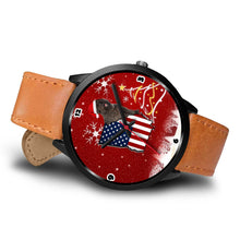 Load image into Gallery viewer, Bouvier des Flandres Dog Georgia Christmas Special Wrist Watch-Free Shipping