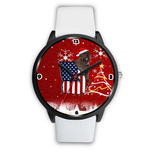 Load image into Gallery viewer, Bouvier des Flandres Dog Georgia Christmas Special Wrist Watch-Free Shipping